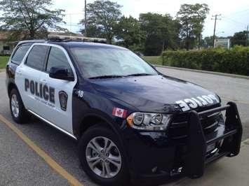 Sarnia police Dodge SUV (BlackburnNews.com file photo)