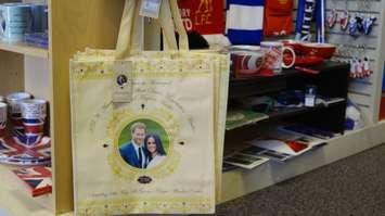 Royal Wedding merchandise at A Taste Of Britain for the Royal Wedding of Prince Harry and Megan Markle. May 18, 2018. (Photo by Colin Gowdy, BlackburnNews)