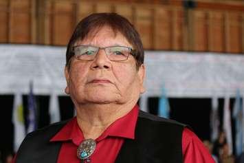 Former Chief of Chippewas of Kettle & Stony Point Tom Bressette. (Photo courtesy of Laura Barrios)