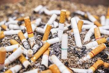 Cigarette butts. Photo courtesy of © Can Stock Photo / paktaotik
