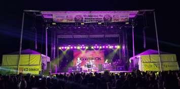 Big Wreck performs at Bluewater Borderfest is Sarnia. August 2019. (Photo courtesy of Kerry M Gabriel)