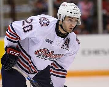 Matt Mistele of the Oshawa Generals. Photo by Aaron Bell/OHL Images