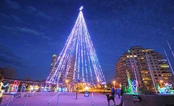 Celebration of Lights' display in Sarnia. 2018. (Photo from the Celebration of Lights' website)