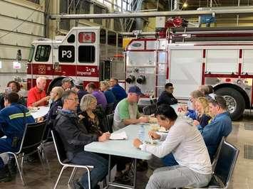 Imperial kicks off its Sarnia-Lambton United Way campaign with a barbeque. September, 2019 Photo via.  United Way of Sarnia Lambton Facebook.