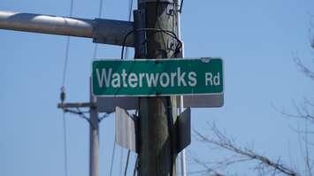 Waterworks Rd. sign in Sarnia. (BlackburnNews.com File Photo by Briana Carnegie)