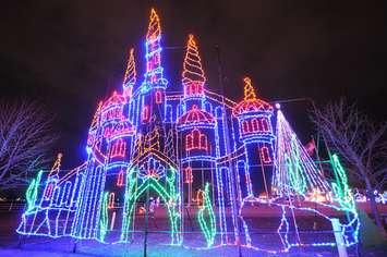 Celebration of Lights' display in Sarnia. 2018. (Photo from the Celebration of Lights' website. 