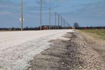 Sarnia's Waterworks Rd. topped the 2016 list of worst roads in the southwest region. BlackburnNews.com photo by Meghan Bond