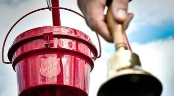 The Salvation Army's Kettle Campaign. (Photo courtesy The Salvation Army)
