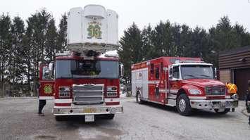 Petrolia & North Enniskillen Fire Department vehicle. (Blackburn Media file photo) 