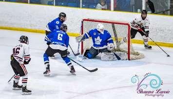 The Sarnia Legionnaires vs. London Nationals - Feb 27/20 (Photo by Shawna Lavoie Photography)