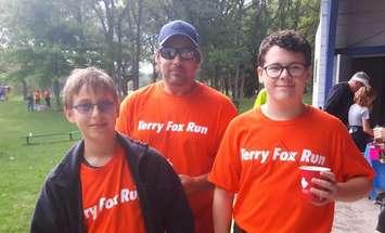 Participants in Sarnia's 2019 Terry Fox Run. Submitted photo.