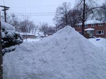 Forecasts suggest the snow won't pile up as much this winter. (BlackburnNews.com photo)