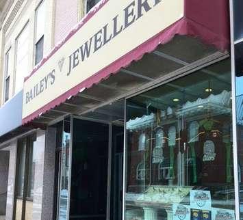 Bailey's Jewellery. Photo courtesy of owner