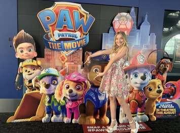 Grand Bend's Lilly Bartlam stars as the voice of Skye in PAW Patrol: The Movie. Photo used with permission from Lilly Bartlam.