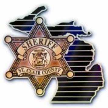 St. Clair County Sheriff logo.