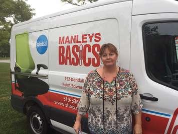 Manleys Basics  owner Carolyn Leaver Luciani  is frustrated by the federal government's small business tax proposal. September 19, 2017 (Photo by Melanie Irwin)