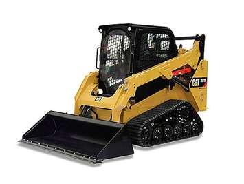 A yellow skid steer (Photo courtesy of Sarnia Police Service)