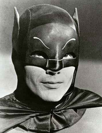 Adam West as Batman (Photo courtesy ABC-TV via Wikipedia)