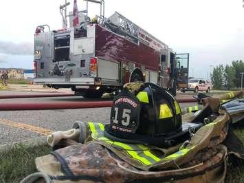 Point Edward Fire & Rescue conducting training. September 2020. (Photo by Greg Grimes)