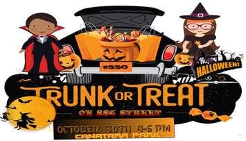 The first Trunk or Treat event put on by Sarnia Street Cruisers.  October 2021. (Photo courtesy of Sarnia Street Cruisers via Facebook)