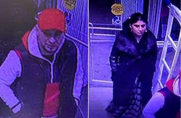A man and woman wanted in a theft from a Sarnia store - Feb 23/20 (Photo courtesy of Sarnia Police Service)