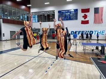 The "Baconators" during the 15th annual Race to Erase fundraiser. May 27, 2023. (Photo courtesy of Kristen Clowry)