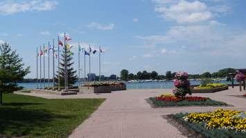 Sarnia's waterfront as seen from Front St. at the foot of London Rd. (BlackburnNews.com File Photo by Briana Carnegie)