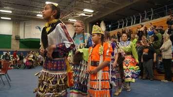 Lambton College hosted its 24th annual Pow Wow Thursday. April 7, 2016 (BlackburnNews.com Photo by Briana Carnegie)