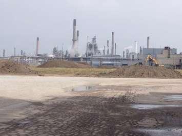 BlackburnNews.com File Photo of BioAmber's Bio-Succinic Acid Facility Site in Sarnia