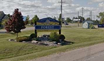 Welcome to Forest sign (Photo via Google Maps)