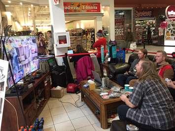  24-hour video game marathon for charity at Lambton Mall. November 25, 2016 BlackburnNews.com photo by Melanie Irwin