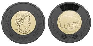 (Photo of the new $2 coin honouring Queen Elizabeth II courtesy of the Royal Canadian Mint)