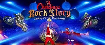 A Christmas Rock Story: A Holiday Circus Spectacular! Image courtesy of Tourism Sarnia-Lambton.