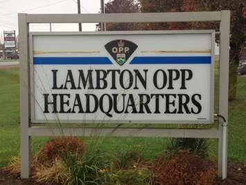 Lambton OPP Headquarters Petrolia (BlackburnNews.com file photo) 