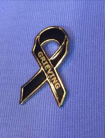 After A Loss - Grieving Pin (Photo provided to Blackburn News Sarnia by Heather Taylor)