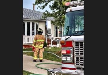 Sarnia Fire and Rescue Services responds to a kitchen fire on Trudeau Drive. September 21, 2022 Photo courtesy of Sarnia Fire.