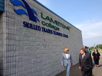 Lambton College Skilled Trades Training Centre. BlackburnNews.com (Photo by Melanie Irwin)