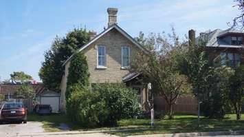 Sarnia councillors have granted the owner of 166 Brock St. S., permission to delist his home as a heritage site.. September 15, 2015 (BlackburnNews.com Photo by Briana Carnegie)