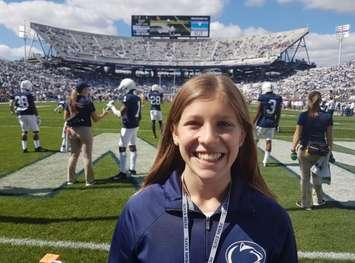 Sarnia gymnast Amy Bladon has accepted a scholarship to Penn State for the 2019-2020 school year.