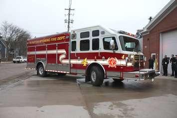 Plympton-Wyoming Fire Department. Photo courtesy of the Wyoming Volunteer Firefighters Association Facebook page.