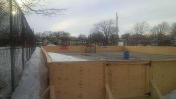 Blackburn News file photo of an outdoor skating rink in Goderich. (Photo by Bob Montgomery)