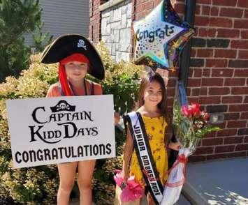 The Captain Kidd Days Jr Ambassador for 2020. (Photo from the Captain Kidd Days Facebook page)