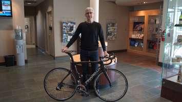 Event Chair Ken MacAlpine says he's looking forward to engaging people in cycling at the summer event. March 4, 2016 (BlackburnNews.com Photo by Briana Carnegie)