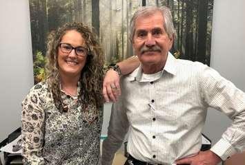 Dr. Cassandra Taylor (left) will take over for retiring Dr. Gert Schlebusch May 1, 2019.  Submitted photo.
