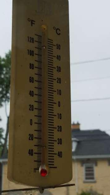 Thermometer (Photo by Kirk Dickson)