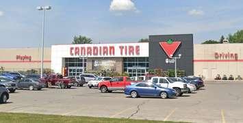 Canadian Tire Retail location on Grand Avenue West in Chatham. (Photo courtesy of Google Maps)
