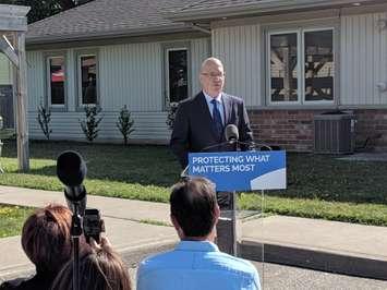 Ontario Municipal Affairs and Housing Minister Steve Clark - July 23/19 (Blackburnnews.com photo by Josh Boyce)