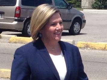NDP Leader Andrea Horwath visits Sarnia. June 9th 2014