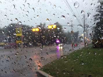 Rain in Grand Bend. File Photo by Melanie Irwin