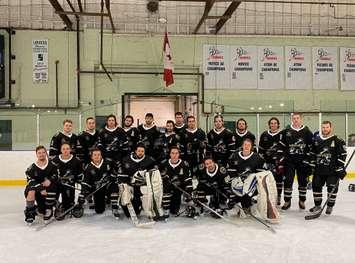 The 2019/20 Petrolia Squires (Photo courtesy of Petrolia Squires Facebook Page)